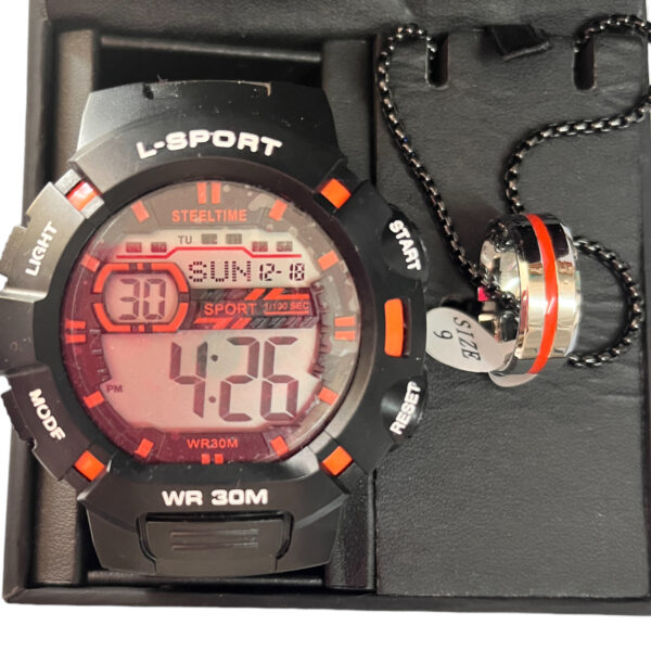 Reloj Hombre con Anillo Steeltime - Imagen 3