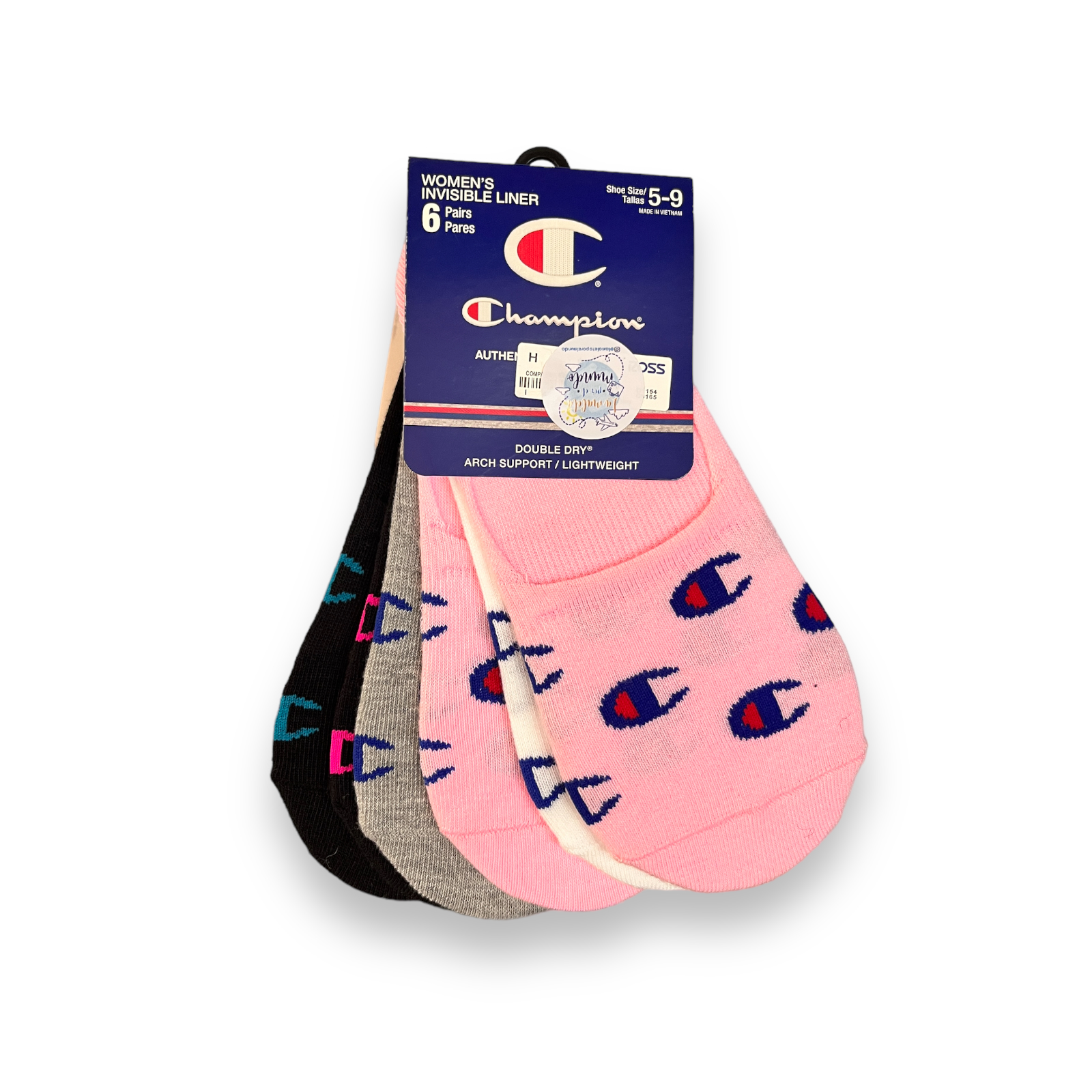 Pack 6 Calcetines Mujer Champion