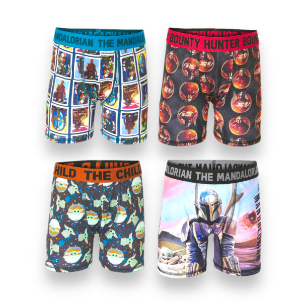 Pack 4 Boxers Niños The Mandalorian - Imagen 3