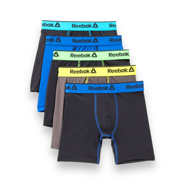 Pack 5 Boxers Niños Reebok - Imagen 2
