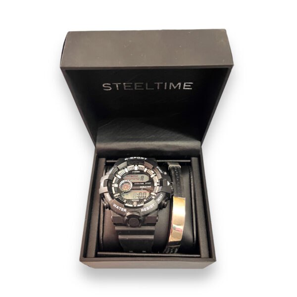 Reloj Hombre con Pulsera Steeltime