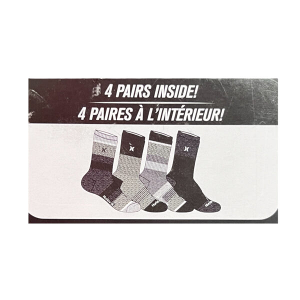 Pack 4 Calcetines Hurley - Imagen 4