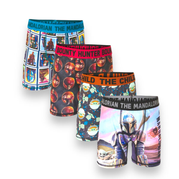 Pack 4 Boxers Niños The Mandalorian - Imagen 2