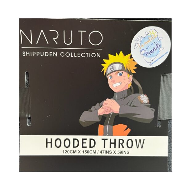 Manta con capucha Naruto - Imagen 3