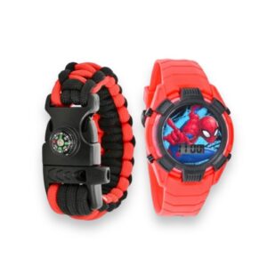 Reloj de supervivencia Spiderman