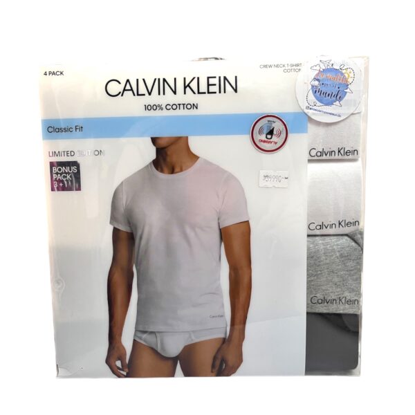 Pack 4 Poleras básicas Calvin Klein