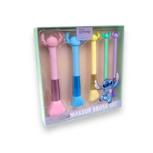 Set 5 Brochas Maquillaje Stitch
