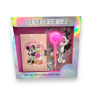Set Diario de Vida y Lápiz Minnie & Daisy