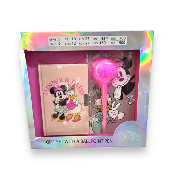 Set Diario de Vida y Lápiz Minnie & Daisy