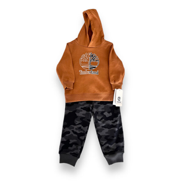 Conjunto Bebé Polerón y Jogger Timberland
