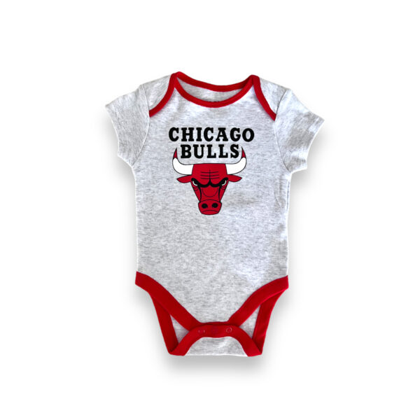 Conjunto 3 Body Bebé Chicago Bulls - Imagen 3