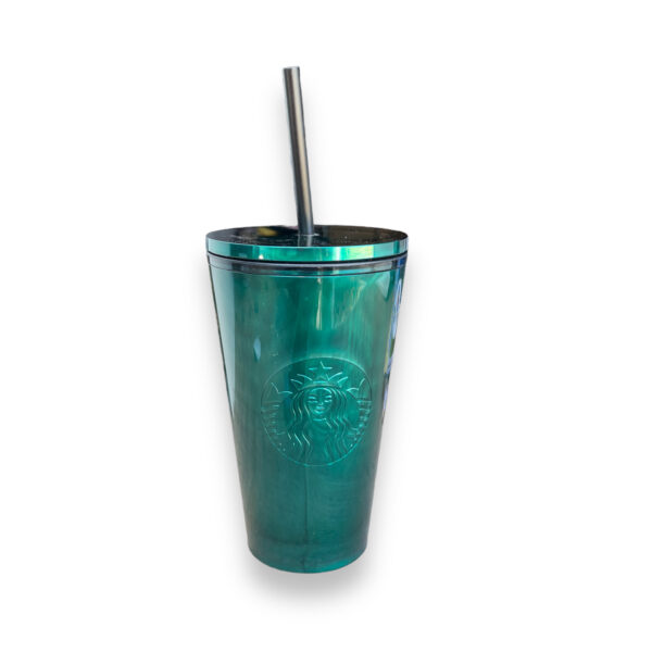 Vaso Tumbler Green Marbel Starbucks