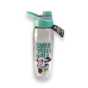 Botella Plástica Minnie & Mickey Mouse