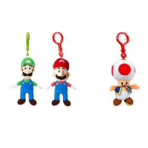 Llavero Bag Clip Personajes Super Mario