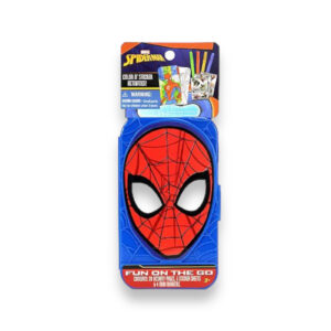 Estuche de Spiderman con Lápices, Stickers y Láminas con actividades