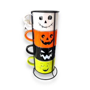 Set 4 Tazas Halloween