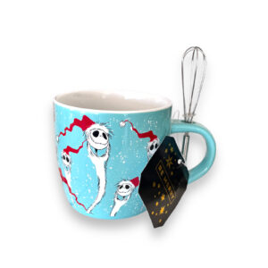 Taza Con Batidor Del Extraño Mundo de Jack