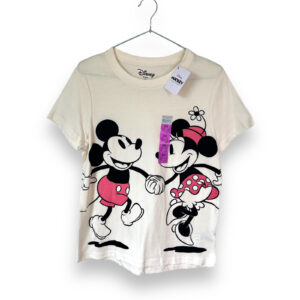 Polera Mujer Minnie y Mickey Mouse