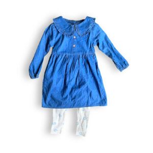 Conjunto Bebé Vestido y Leggins