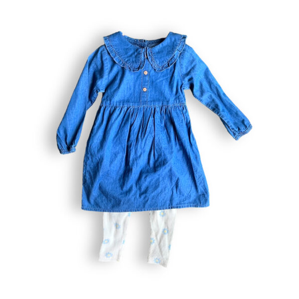 Conjunto Bebé Vestido y Leggins