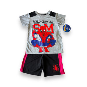 Conjunto Niño Polera y Short Spiderman