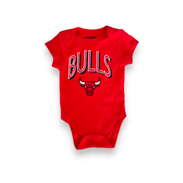 Conjunto 3 Body Bebé Chicago Bulls - Imagen 4