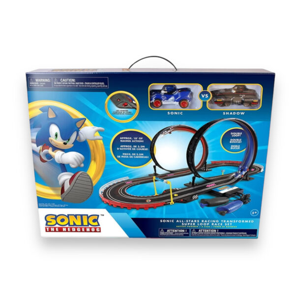 Pista Super Loop  2 Autos Sonic y Shadow