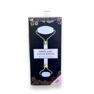 Rodillo de Jade blanco Masajeador Facial