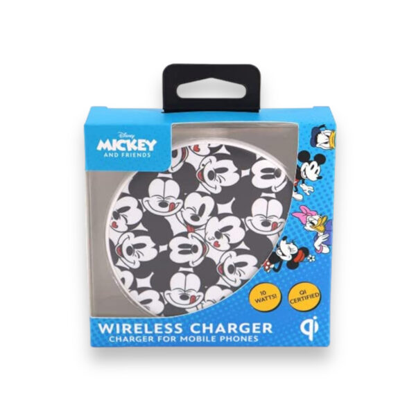 Cargador Inalámbrico Mickey Mouse
