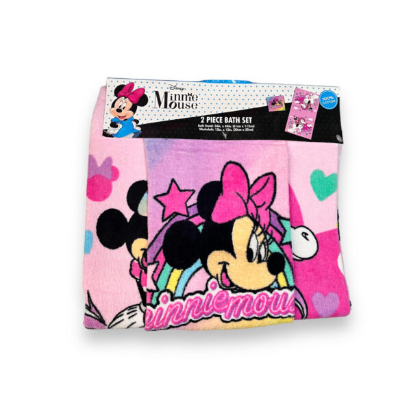 Set 2 Toallas Minnie Mouse - Imagen 2