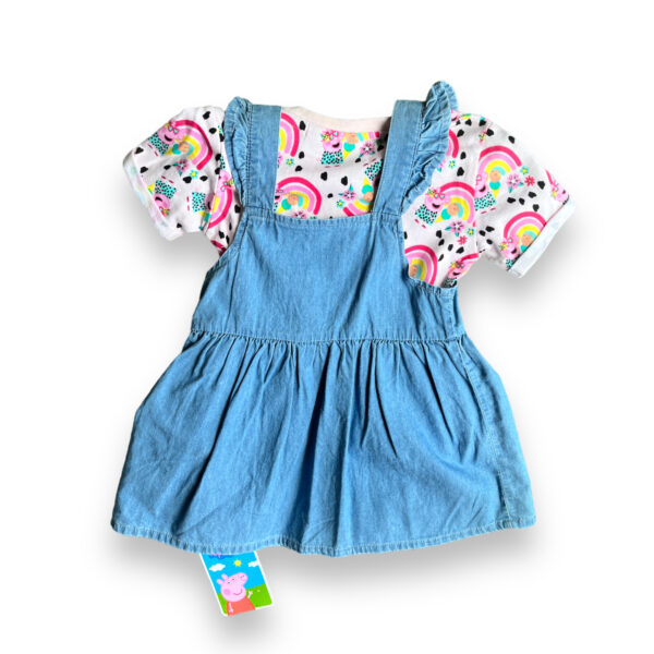 Conjunto Bebé Vestido y Polera Peppa Pig - Imagen 2