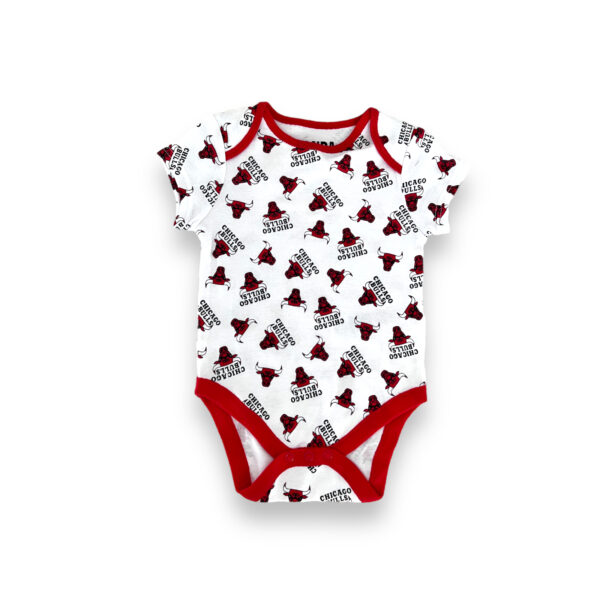 Conjunto 3 Body Bebé Chicago Bulls - Imagen 2