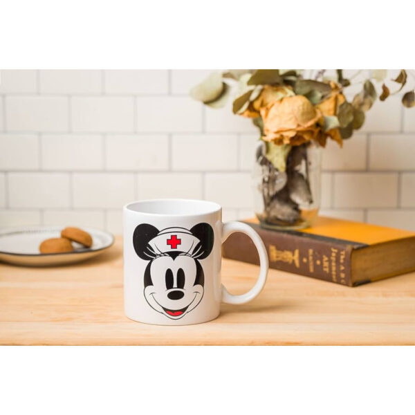 Taza Cerámica Minnie Enfermera - Imagen 4