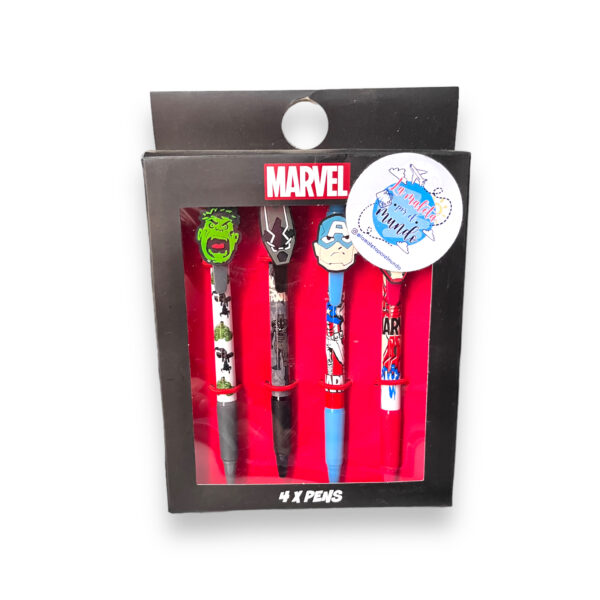 Set 4 Lápices Marvel
