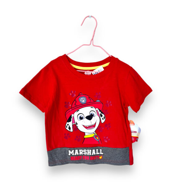 Polera Niño Paw Patrol - Roja