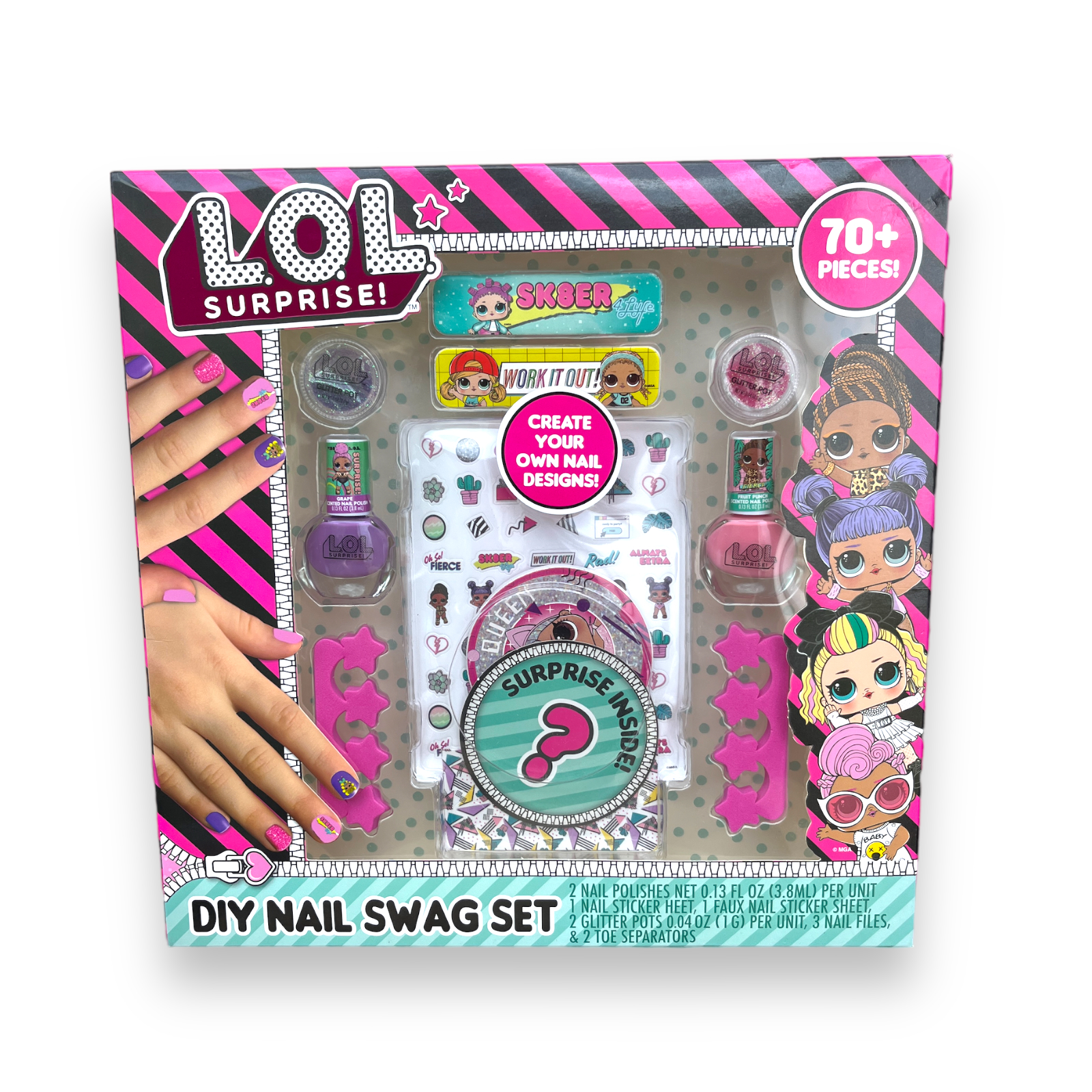 Set Nail Art LOL