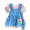 Conjunto Bebé Vestido y Polera Peppa Pig