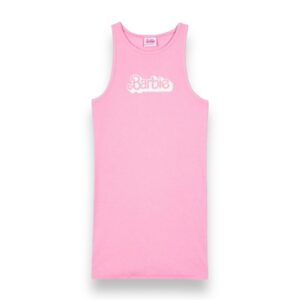 Mini Vestido Mujer Barbie
