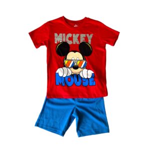 Conjunto Niño Polera y Short Mickey Mouse