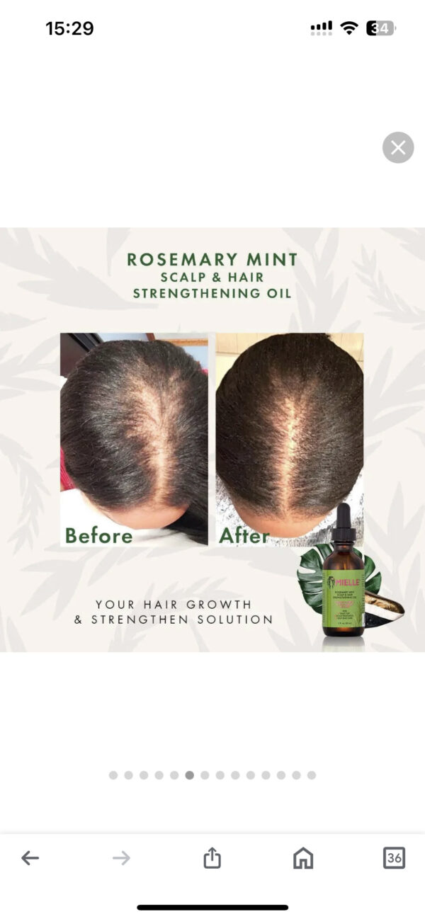 Aceite Fortalecedor Cabello Mielle - Imagen 6