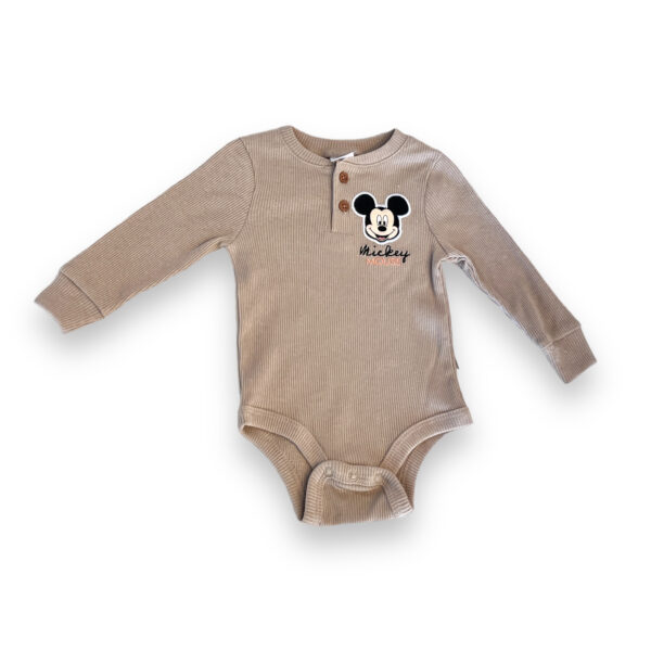 Conjunto Bebé Body y Leggins Mickey Mouse - Imagen 2