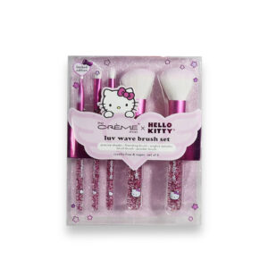 Set de Brochas Maquilla Hello Kitty The Crème Shop