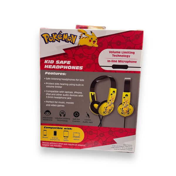 Audífonos de Niños Pikachú - Imagen 3
