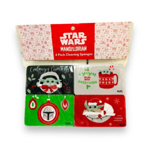 Set 4 Esponjas Loza Baby Yoda