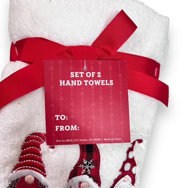 Set 2 Toallas de Mano Navidad - Imagen 2