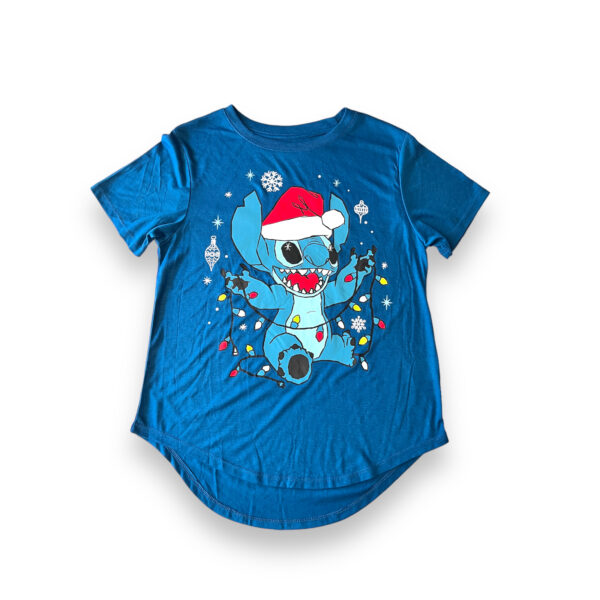 Polera Mujer Stitch Navidad - Imagen 4