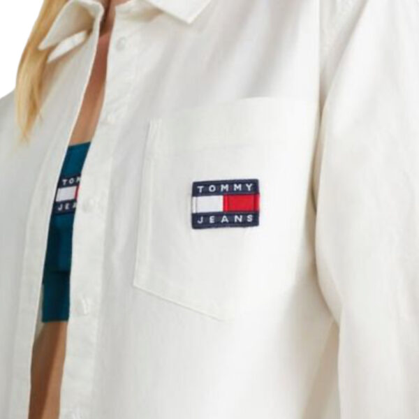 Camisa Boyfriend Mujer Tommy Jeans - Imagen 5