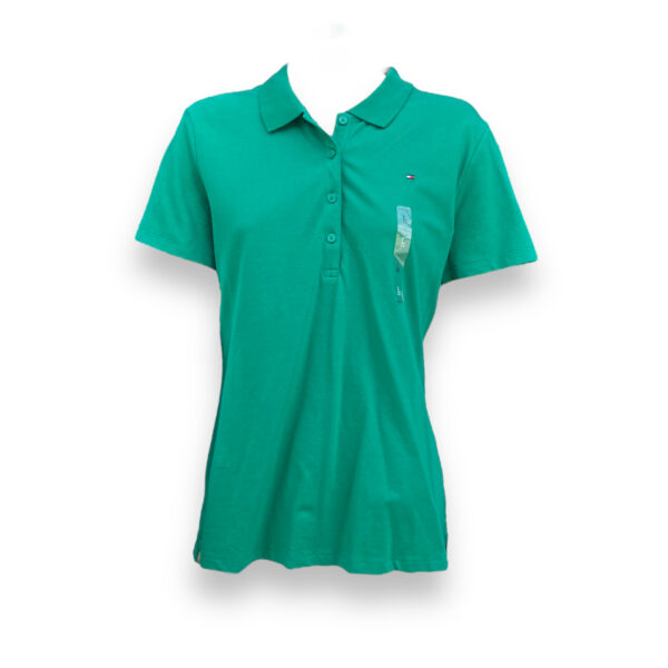Polera Piqué Mujer Tommy Hilfiger Verde