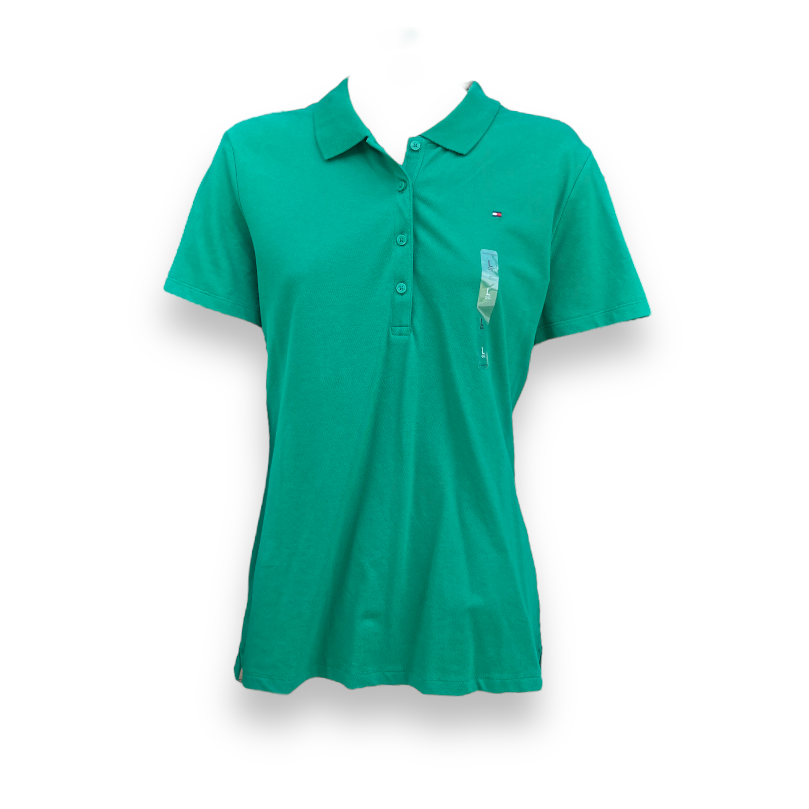 Polera Piqué Mujer Tommy Hilfiger Verde