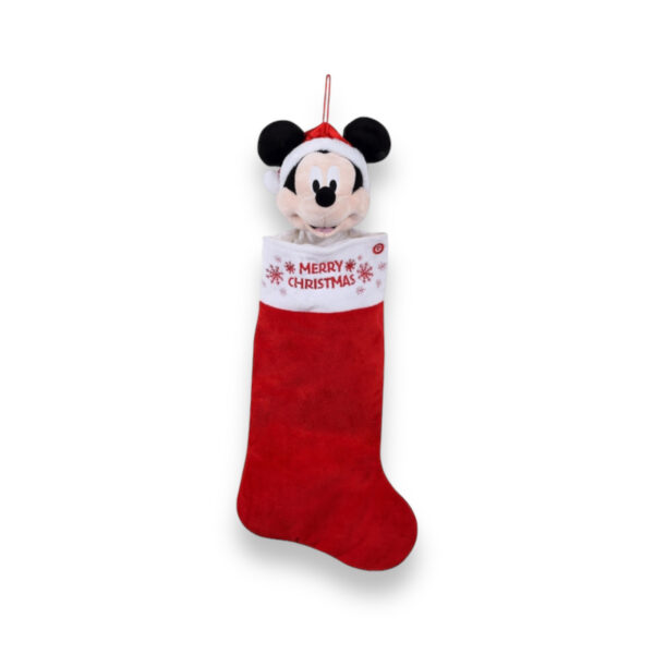 Bota Santa Navidad Mickey Mouse